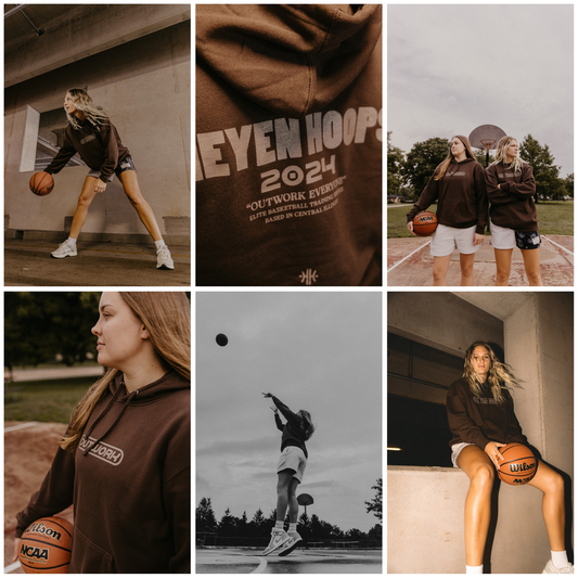 Outwork Hoodie | Brown ADULT ONLY